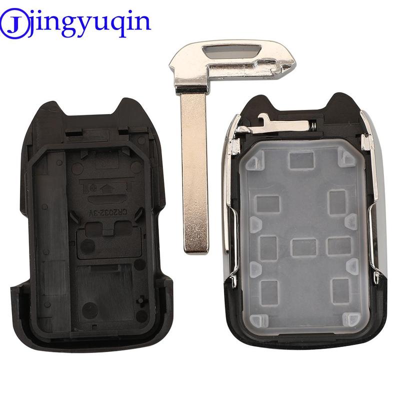 jingyuqin New Remote Car Key Shell Cover Case For Chevrolet Tahoe Silverado Suburban GMC Sierra Acadia Terrain Yukon