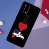 Dominican Republic Flag Case For OPPO A57S A54S A96 A76 A16 A5 A9 A53 A15 A17 A18 A58 A78 A98 A52 A72 A54 A74 A94