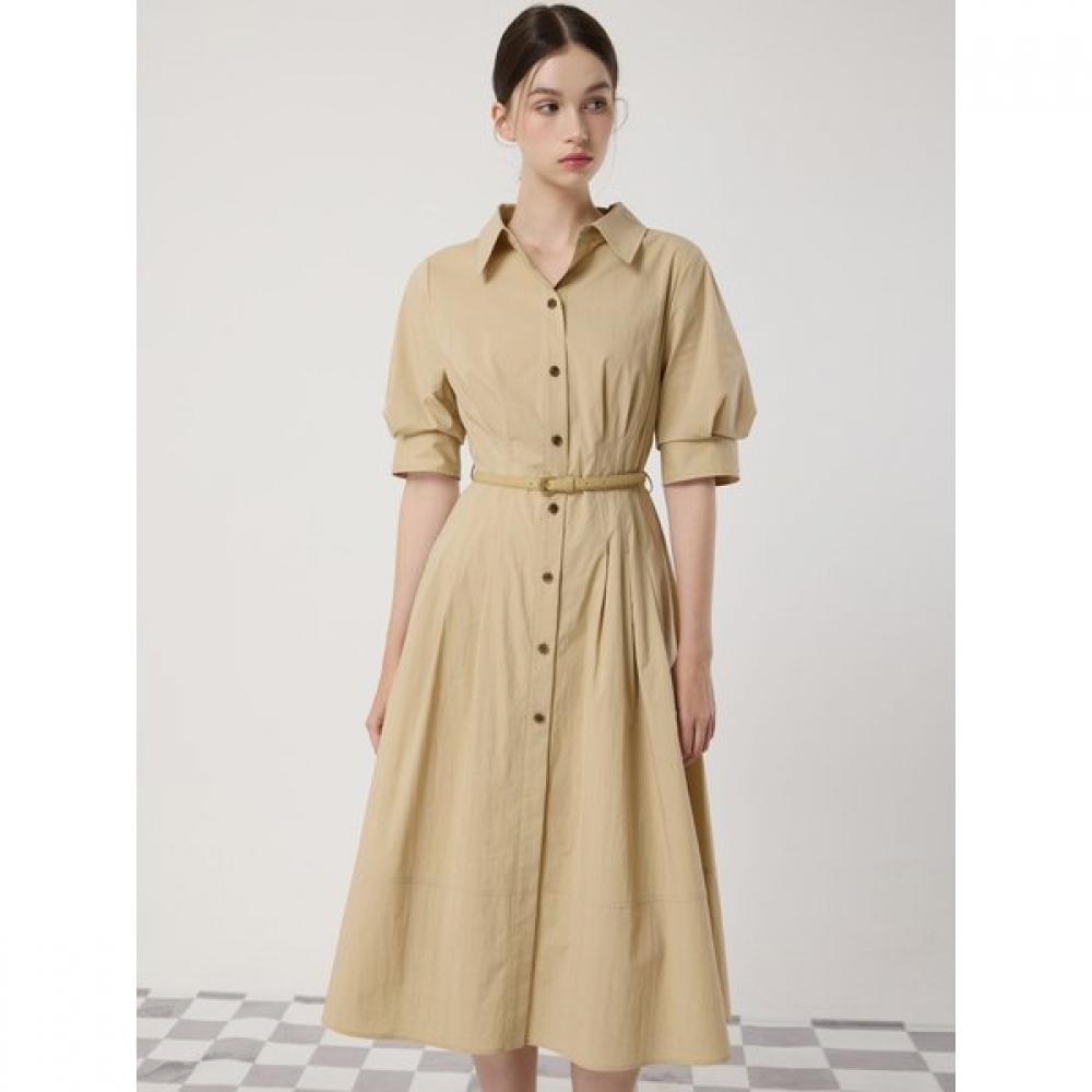 CC collect. Volume Pintuck Shirt Dress C252mse132