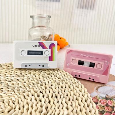 Selamlama Kartı Doğum Günü Hediyeleri Kendin Yap Kaydedilebilir 30/60/300 Saniye Sesli Ses Kaset Şekli El Yapımı Parti Davetiyesi