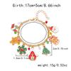 1Pc Christmas Cute Bracelet Christmas Elements Pendant Bracelet Santa Claus Hand Ornament Festive Festival