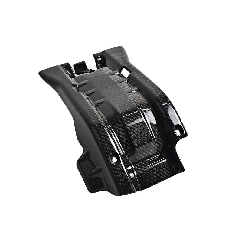 Carbon Fiber Skid Plate for 20+ KTM 250/350 EXC Motorcycles - Modified 3K