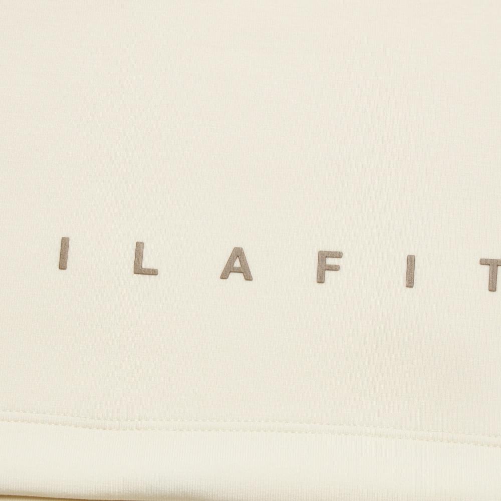 FILA Fitness Fashion Comfortable Casual Sports Color Block Loose Hoodie Women hoodies White A11W541212FIV