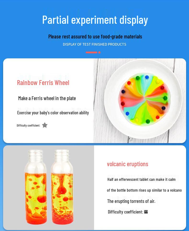 Kids' Chemistry Experiment Kit: Fun Educational Toys for Primary and Kindergarten