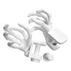 3D Printed Bone Hand Cup Holder, Skull Skeleton Hand Coaster for Desk, Halloween Gothic Drink Stand for Chair