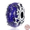 Plata Charms Of Ley 925 Silver Starry Sky Series Charm Safety Chain Fit Fashion 925 Original Bracelets Pulseira Diy  New