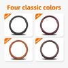 Suitable for Volvo Ultra-Thin Breathable Leather Steering Wheel Cover Suitable for V40 V70 S60 C30 S40 S90 Xc90 Xc70 Xc60 2009 2010 Fh Ex30 S8