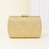 Full Diamond Shiny French Diamond Wallet Mobile Phone Bag Clutch Bag One Shoulder Oblique Dinner Bag