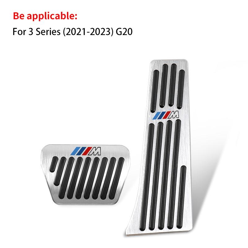 Couvercle de pédales de voiture Couvercle de pédale de frein Pour BMW Série 5 X5 F10 F07 F30 E90 E60 G23 E83 E84 G30 G20 F10 F15 F48 G01 G02 G05 G32 G60