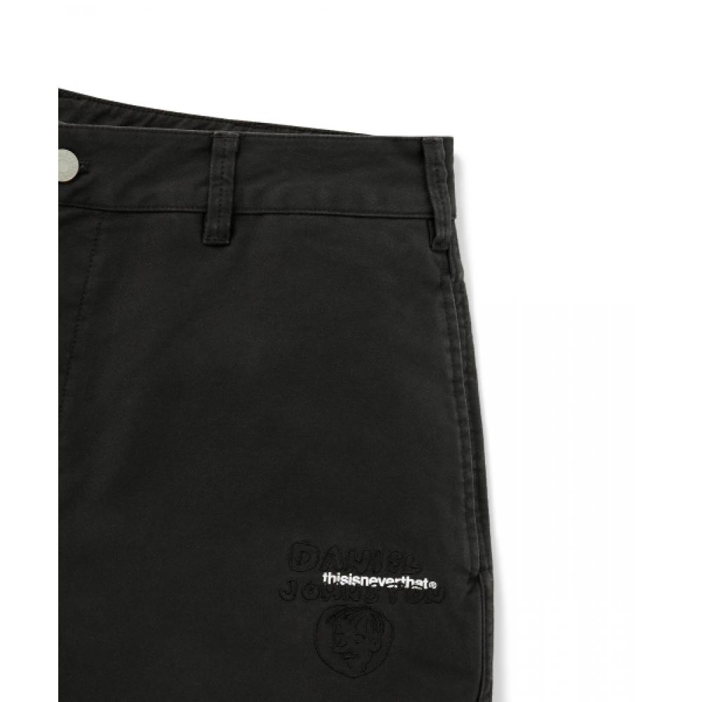 Thisisneverthat Tnt Daniel Johnston Washed Short Black