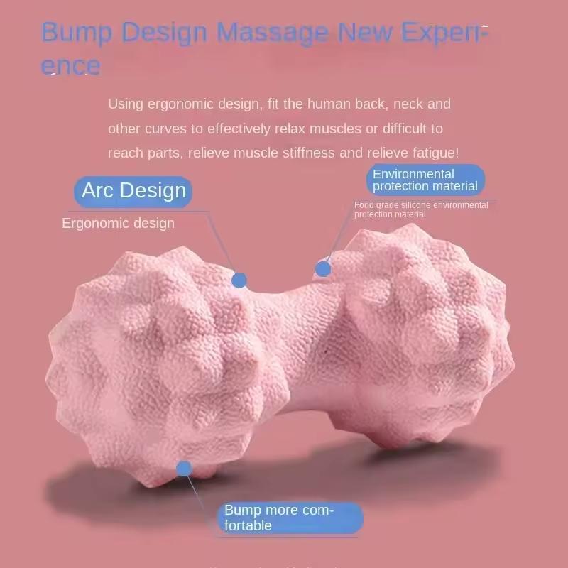 1Pcs Fascia Ball Muscle Massage Tool For Hand Shoulder Neck Sole - Songhua Rolling Ball Yoga Fitness Equipment For Body Care