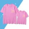2026 Year of the Horse Red Family T-shirts – Pure Cotton Parent-Child Sets for Six, Short Sleeve with Little Horse Logo.