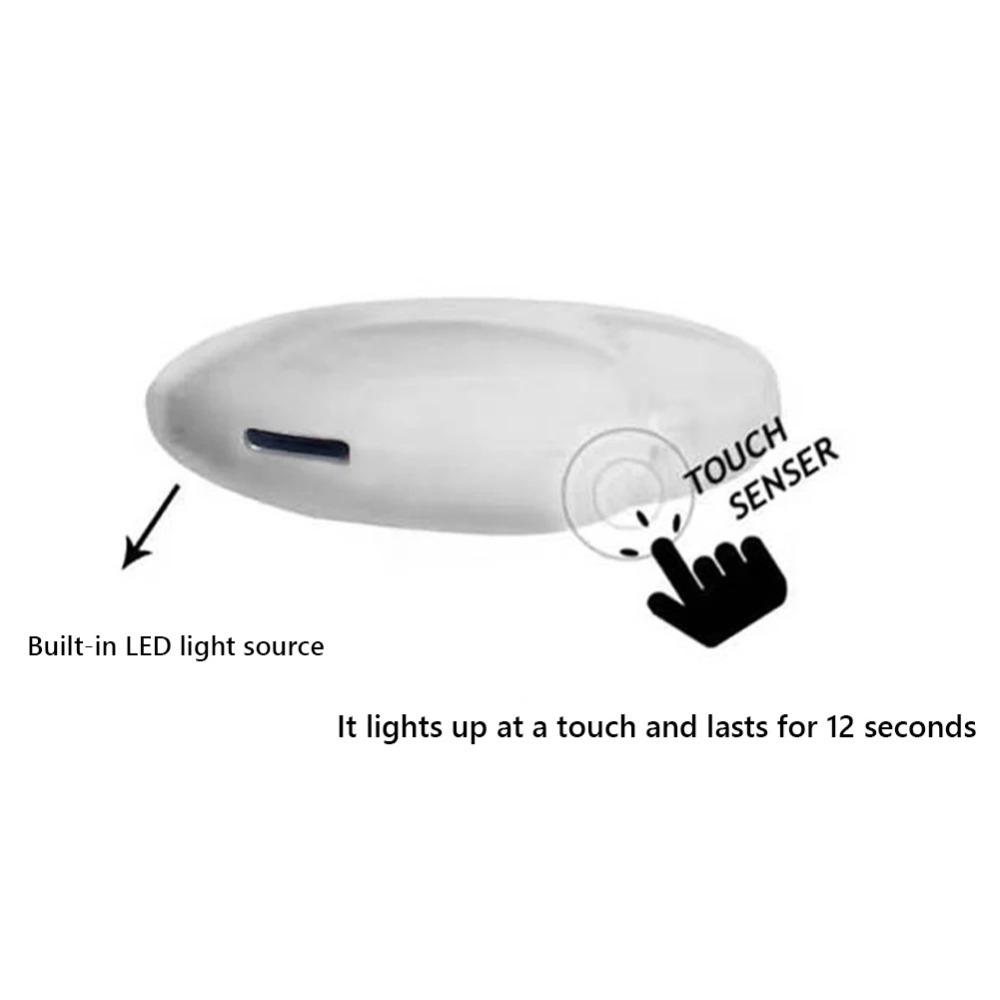 Lightweight Backpack Flood Light Touch Sensitive Heart Shape Bag Lamp  Xmas Gifts