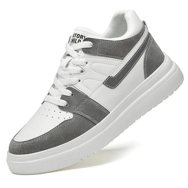 Sneakers Herren Schuhe mit Absatz Versteckte Absätze Atmungsaktive Schuhe zur Höhenvergrößerung für Herren Erhöhende Einlegesohle 8CM6CM Optionale Höhe Schuhe