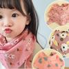 Cute Children Scarf Versatile & Warm Shawl Cotton Baby Neck Towel Multi Functional Scarf Lightweight for Boys & Girls
