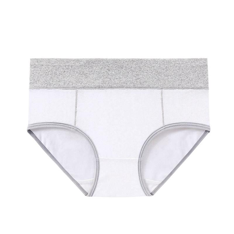 Женские трусы больших размеров однотонные хлопковые трусики XL