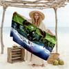 Street Art Revolution Beach Towel Super Soft Microfiber Quickdry Fabric Comfortable Lightweight