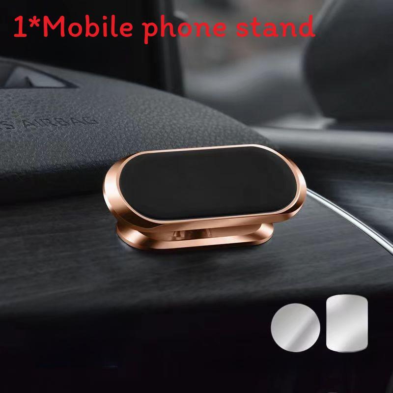 

Universal Car Phone Holder Magnetic Mount With Alloy Material For Navigation And Driving Comfort золотий