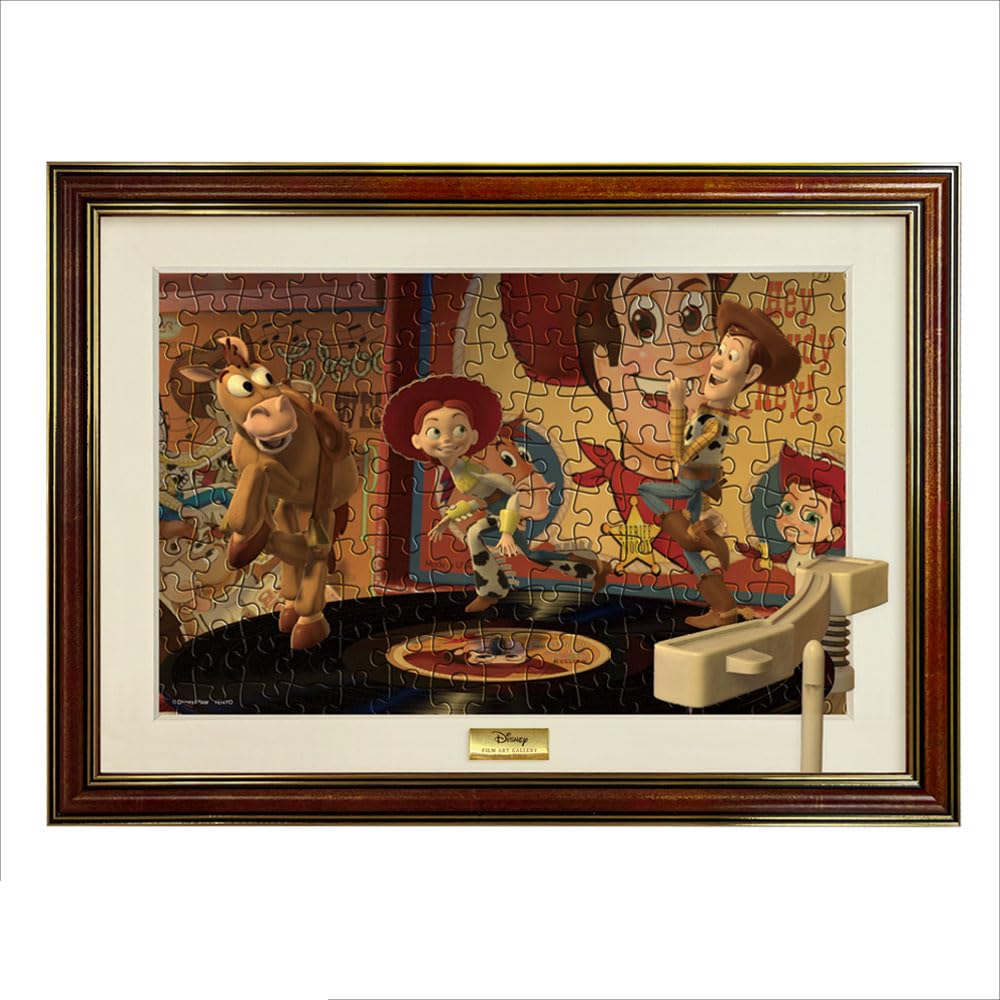 Tenyo [Made in Japan] 200-Piece Film Art Gallery Jigsaw Puzzle Disney Toy Story (22.5x32cm) D-200-912 Includes Glue, Spatula, Panel, Hanging Cord,