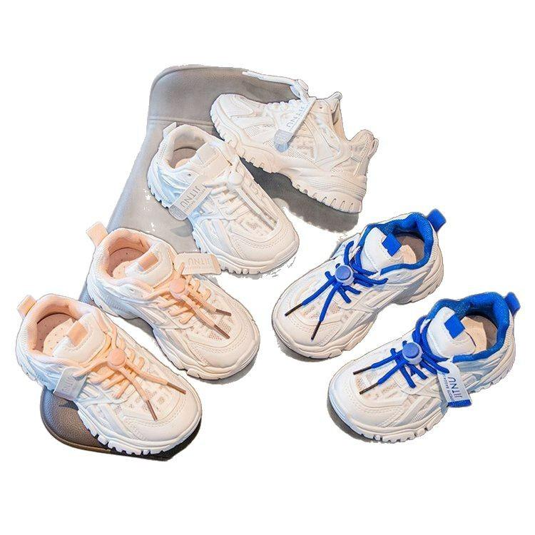 Kids Chunky Sneakers Spring Summer Boys Girls Breathable Comfortable Casual Running Shoes Lightweight Athletic Trainers