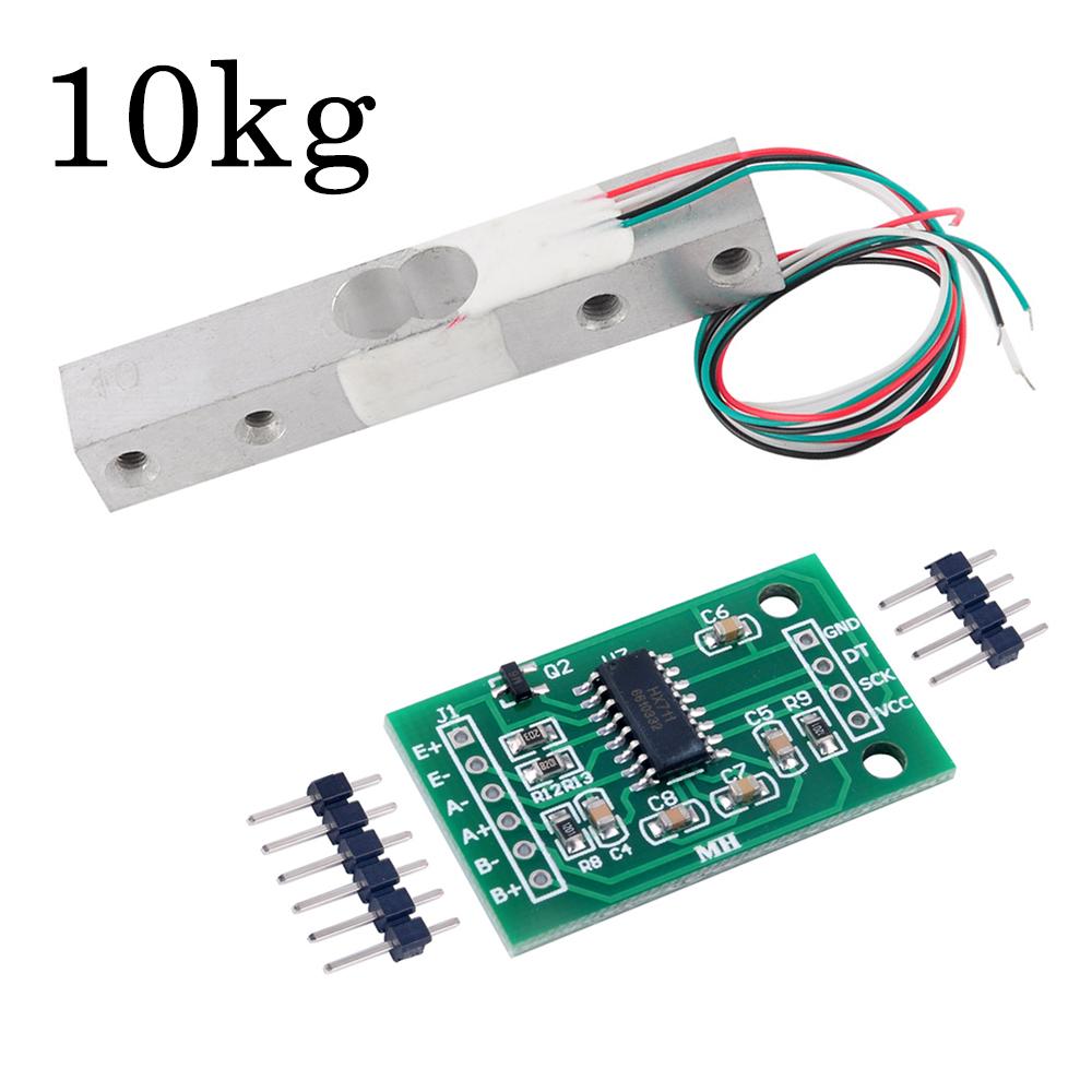 Load Cell Weight Sensor 1KG 2KG 3KG 5KG 10KG 20KG HX711 AD Module Aluminum Alloy Weighing Pressure Sensor Electronic Scale
