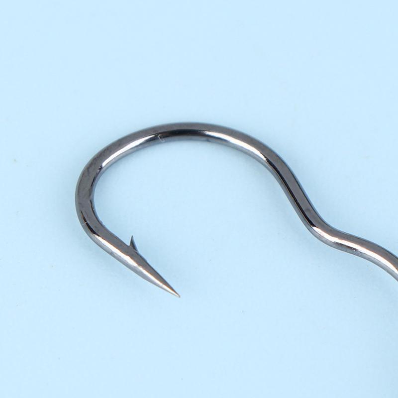 50Pcs Premium Fishing Hooks - Barbed Design For Anti-Slip & Secure Fish Grip | Reliable For Freshwater And Saltwater Hunting