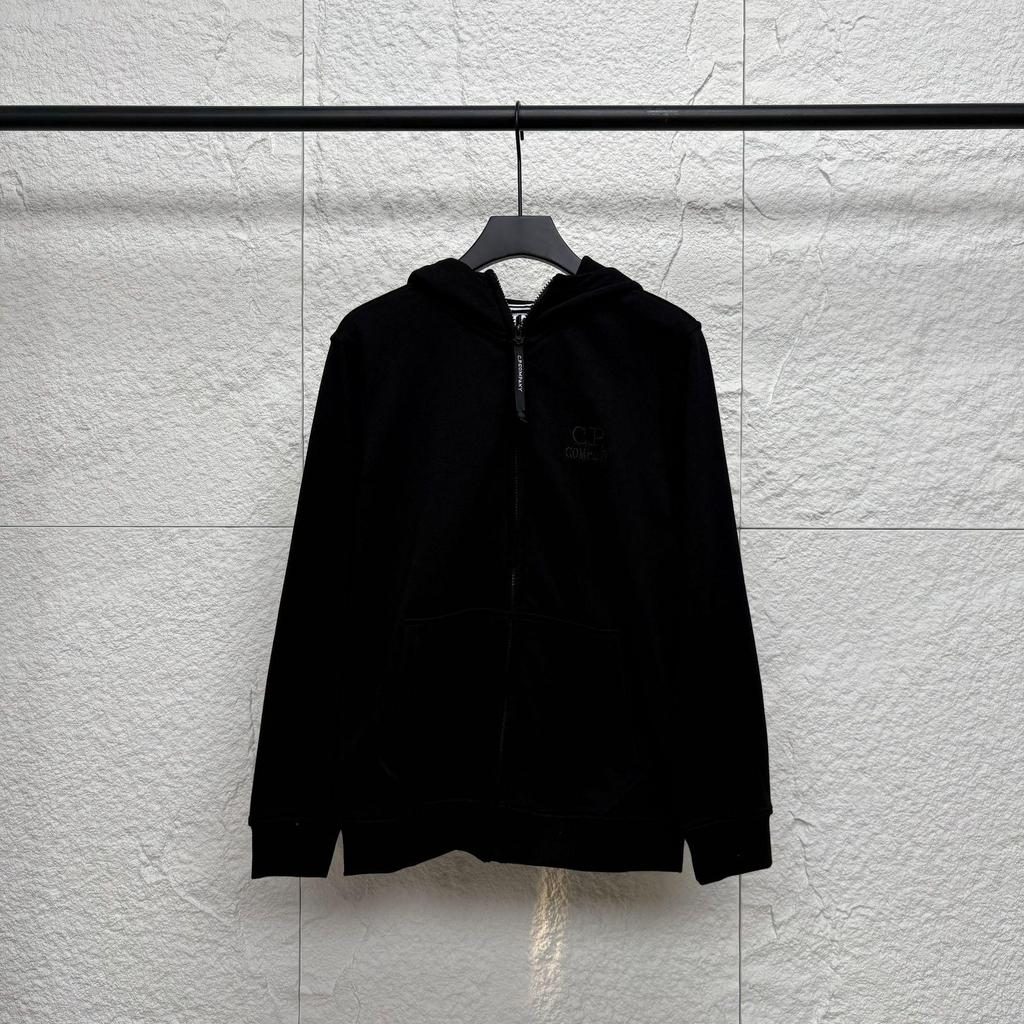 Unisex Hoodie i Enfärgad Design Inspirerad av Glasögon med Dragkedjefickor (Höst/Vinterstil)