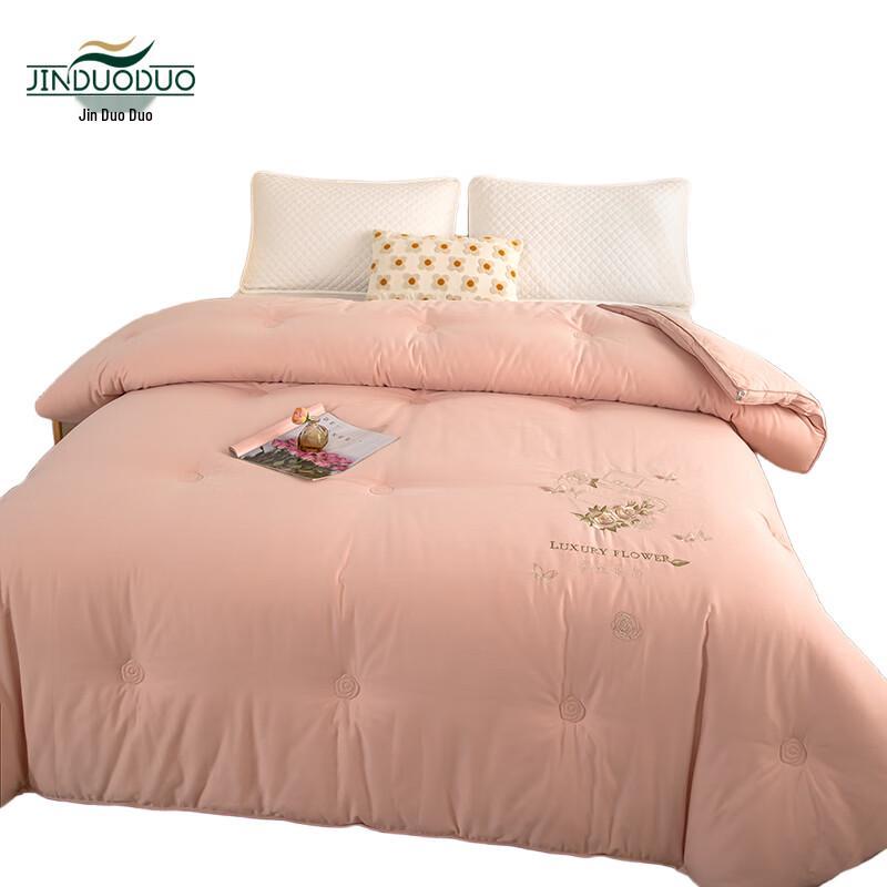 Blooming Flowers Tencel Silk Blend Quilt