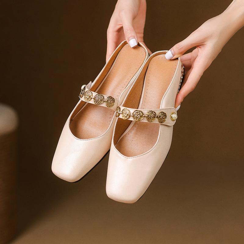 

New women s bag head slippers rubber soft sole large size shoes summer foot cover women s flat sandals casual cool slippers 43 (customized non-return and exchange) розовый