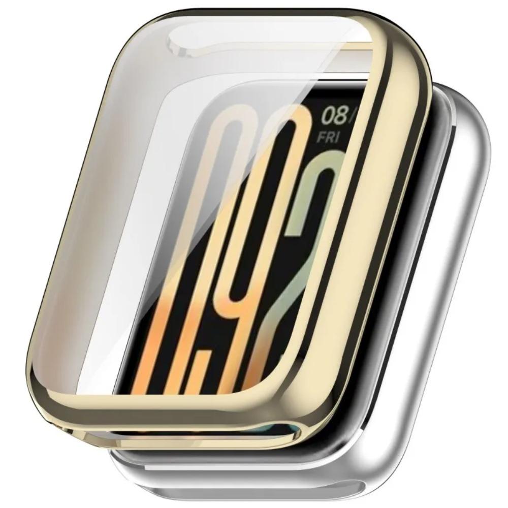 Soft TPU Case For Xiaomi Mi Band 10 Pro Smart Watch Strap Bumper Cover Screen Protector Shell For Xiaomi Mi Band10 Pro Ceramic Accessior