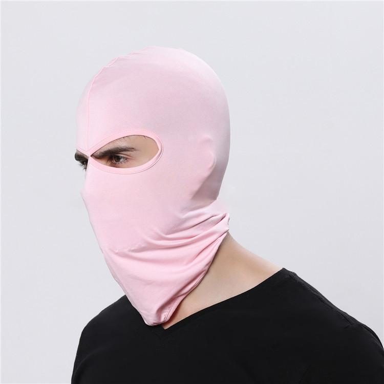 Summer Baclava Helmet Headwear Full Face Covering Print Face Ski Mask Hood Balaclava Facemask