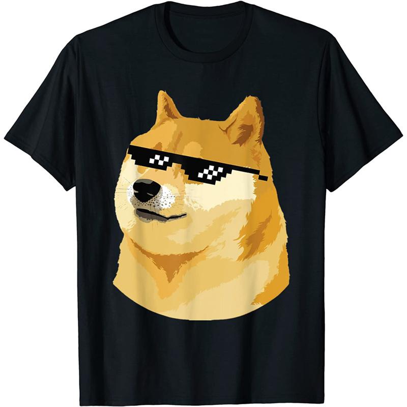 

Meme Balltze Cheems RIP Grpahic T-Shirt for Men Clothing Funny 3D Doge Fans T-shirts Fashion Streetwear Casual Unisex Kids Tops XS