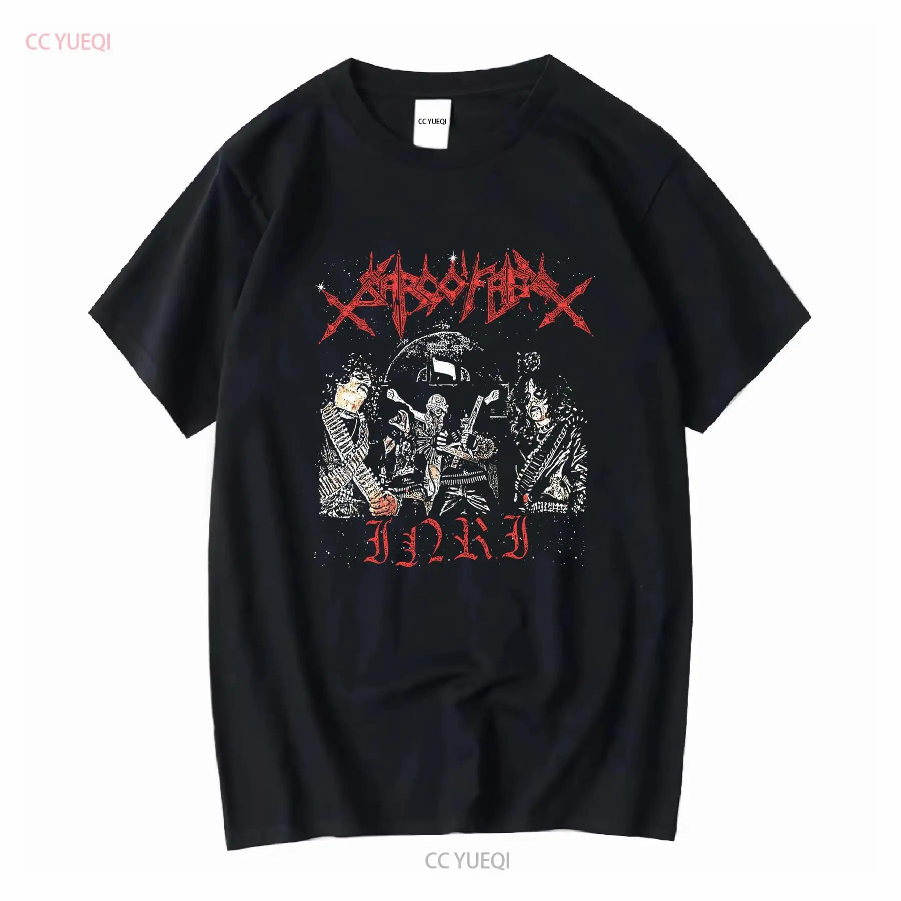 Sarcofago INRI T Shirt Black Cotton S to 2345XL PM813 vintage Washed Stretched Comfortable fashion designer clothes Soft S разноцветный