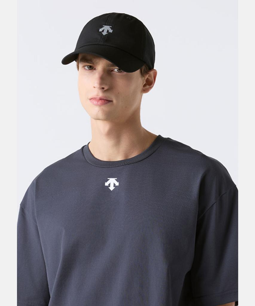 DESCENTE Training Mesh Lightweight Ball Cap Black Sr123Tcp31