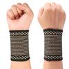 Kupferfaser Sport Handgelenkschutz Gewichtheben Laufen Reiten Handgelenk Passform Fixiert Druckelastische Stütze Bandage