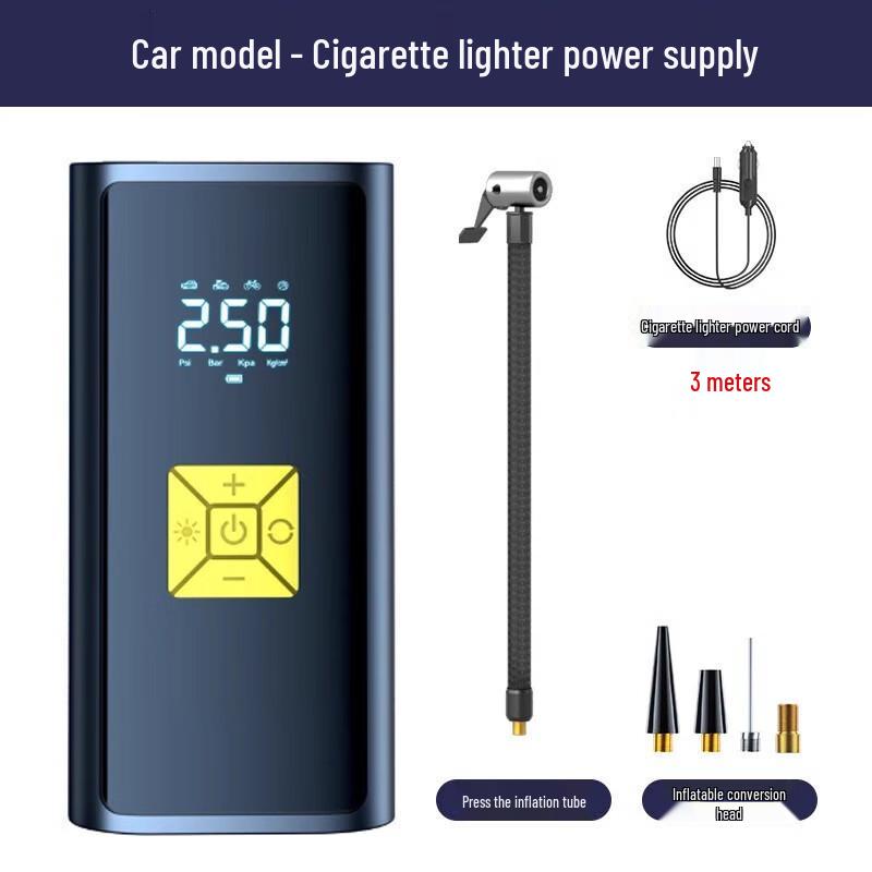 Banjo Portable 12V Car Tire Inflator CN plug (adapter included)