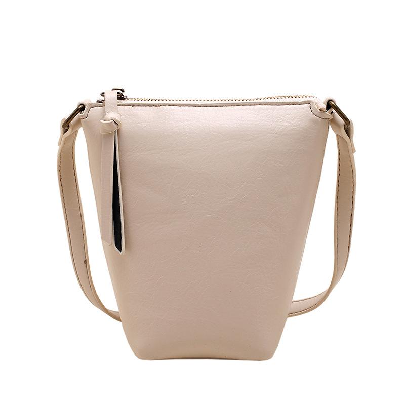 This Year's Popular Small Bags, Women's Striped Women's Bags, Fashionable and Versatile Shoulder Bags, Simple Messenger Mobile Phone Bucket Bags.