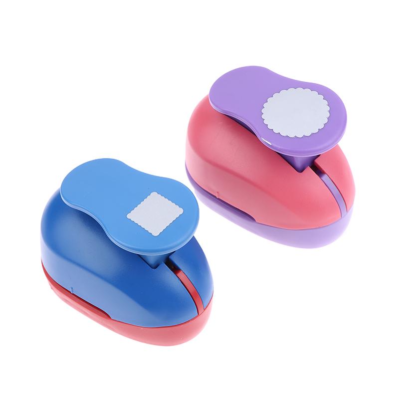 Stamp Border Stamp Shape Craft Punch Embossing Machine Round / Square Hole Punch Toothed Puncher Embosser Diy Tool