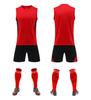 Set di abbigliamento sportivo per pallavolo: Canotta senza maniche e divisa da allenamento per ragazzi e ragazze