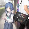 Lonely Rock Joint Oblique Span Schoolbag Two-Dimensional Junior High School Student Tutoring Bag Canvas Bag Student Animation Shoulder Backpack