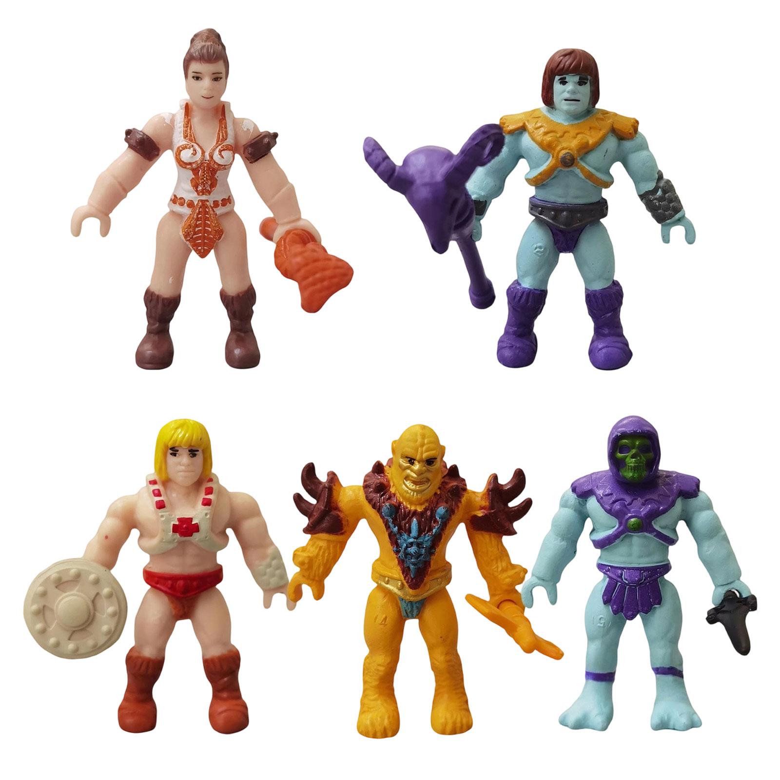 

A 5-piece Set Of Collectible Figurines—perfect As A Gift For Fans Or Children, Or For Home Decoration. One Size