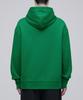 Flat Terry Oversized Hooded Sweatshirt [Jolly Green]