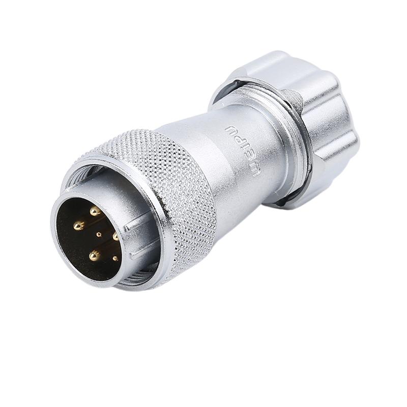 WEIPU WS20 TP+Z M20 Industrial Power Aviation Plug Socket Waterproof Connector 2 3 4 5 6 7 9 12 Pin Screw Lock Panel Connectors