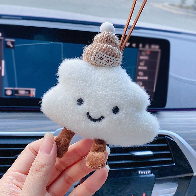 

Новый чехол для ремня безопасности автомобиля с изображением мультфильма «Бант-облако», наплечный ремень, подушка для ремня безопасности автомобиля, протектор для плеча, поддержка шеи