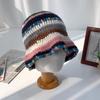 Open Run Women S Pelray Bucket Hat Knitted Colorful Nordic