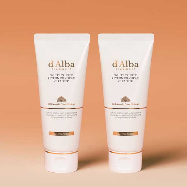 d Alba Vegan Serum Cleanser Gentle Hydrating Facial Cleanser 100ml x 2