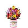 Paper Flower Bouquet Card Forever Flower Bouquet 3D Pop Up Greeting Cards For Valentines Day Graduation Day
