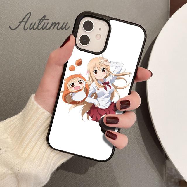 Niedliche Umaru chan Handyhülle für iPhone 11 12 13 14 Pro Max mini X XR XS SE 2020 5 6S 7 8 Plus Samsung Galaxy S21 S22 Hülle