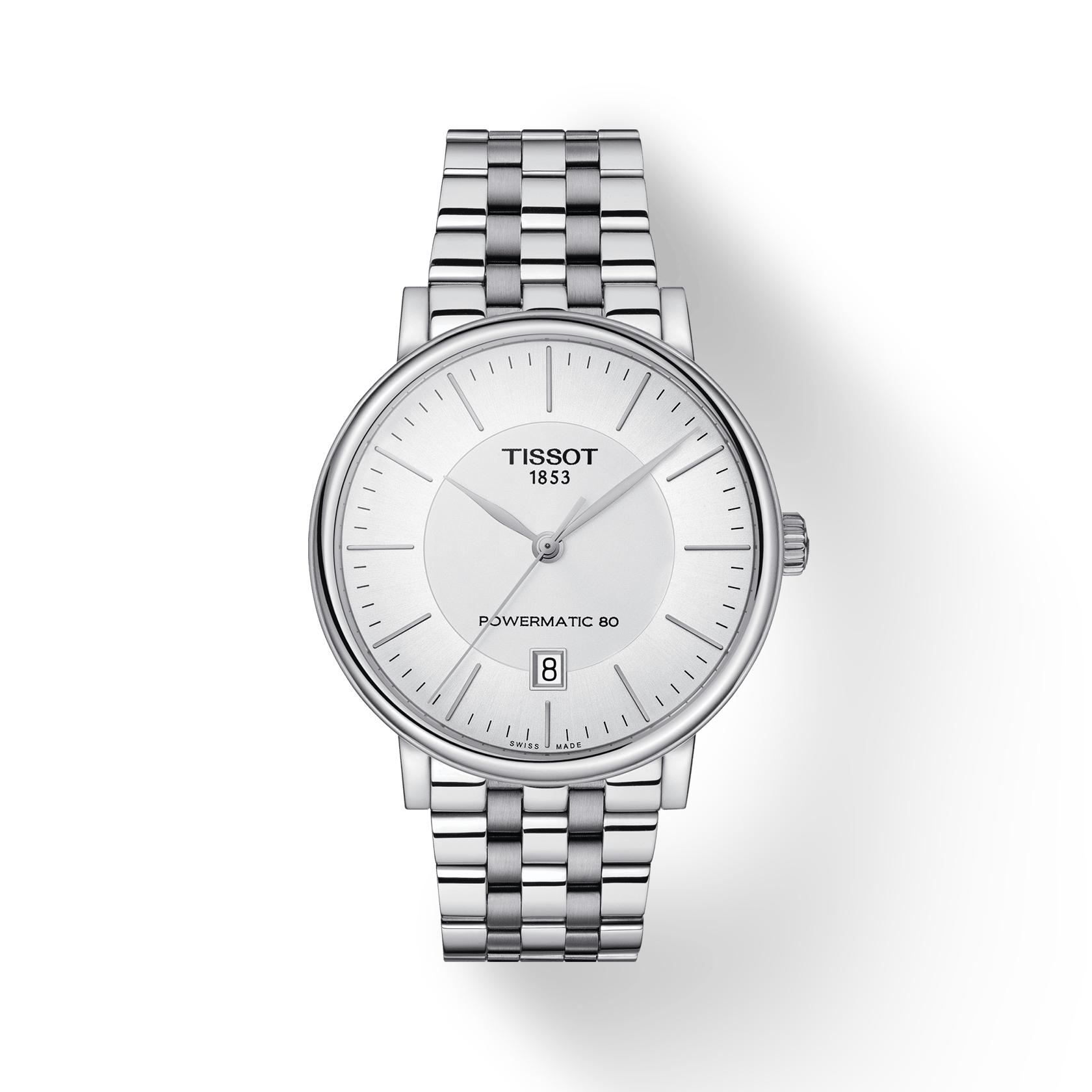 

Tissot Stainless Steel silver Dial Men s Fashion Watch T122.407.11.031.00 срібний