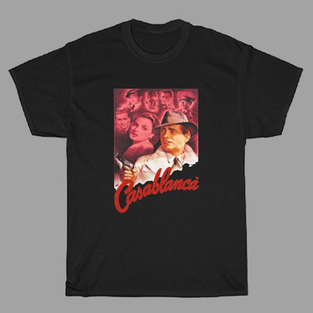 Casablanca 1942 Movie Men s Black Size S to 3XL S разноцветный